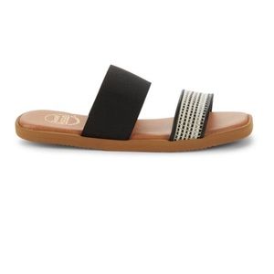 Andre Assous - Black Leather Sandals